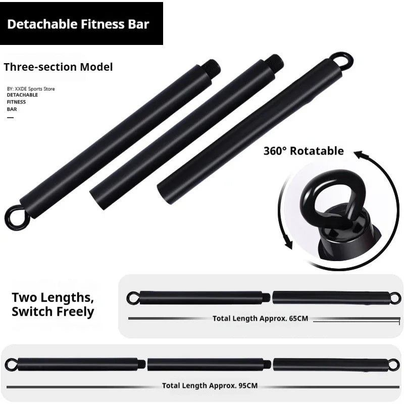 Adjustable Bench Press Bands Set Fitness Bar Push Up Resistance Band Chest Exercise Elastic Rope Arm Expander Home Gym Equipment