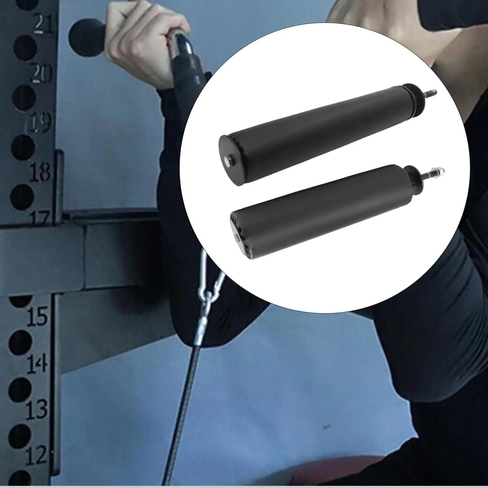 Single Leg Squat Roller Gym Accessories Squat Rack Attachment 200kg Strong Load