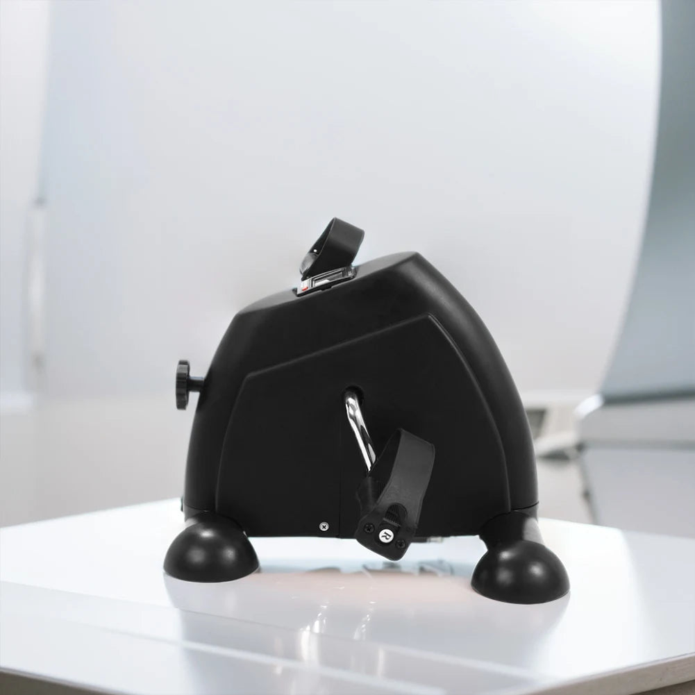 Mini Exercise Bike Arm and Leg Trainer Anti Slip Peddler Exercise Bike LED Display Foot Pedal Exercise Machine for Leg Training