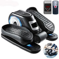 Under Desk Elliptical Machine, Ellipse Leg Exerciser W/Remote Control & 12 Adjustable Speeds, Quiet Elliptical Training