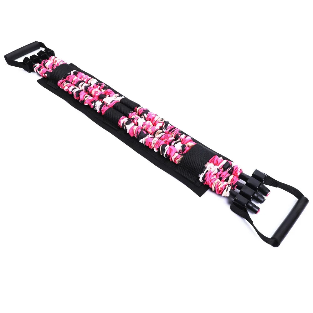 Adjustable Bench Press Bands Set Fitness Bar Push Up Resistance Band Chest Exercise Elastic Rope Arm Expander Home Gym Equipment