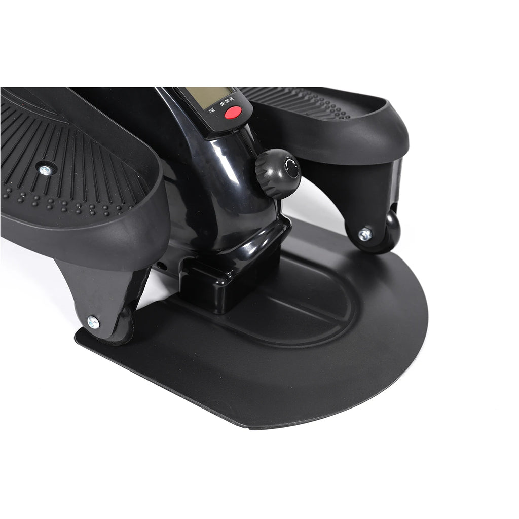 Under The Desk Exercise Bike With Arm Workout And Leg, Floor Elliptical, Quiet & Lightweight Pedal Bike Exerciser