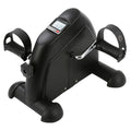 Mini Exercise Bike Arm and Leg Trainer Anti Slip Peddler Exercise Bike LED Display Foot Pedal Exercise Machine for Leg Training