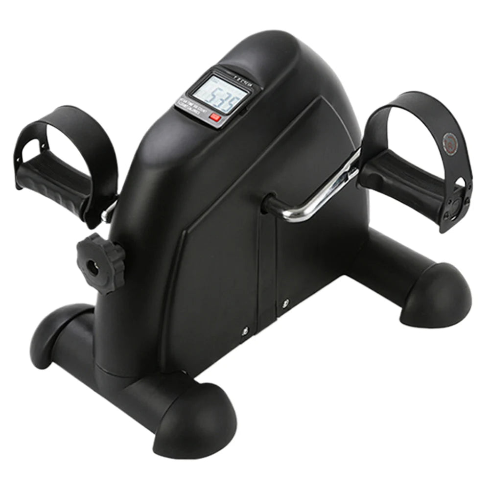 Mini Exercise Bike Arm and Leg Trainer Anti Slip Peddler Exercise Bike LED Display Foot Pedal Exercise Machine for Leg Training