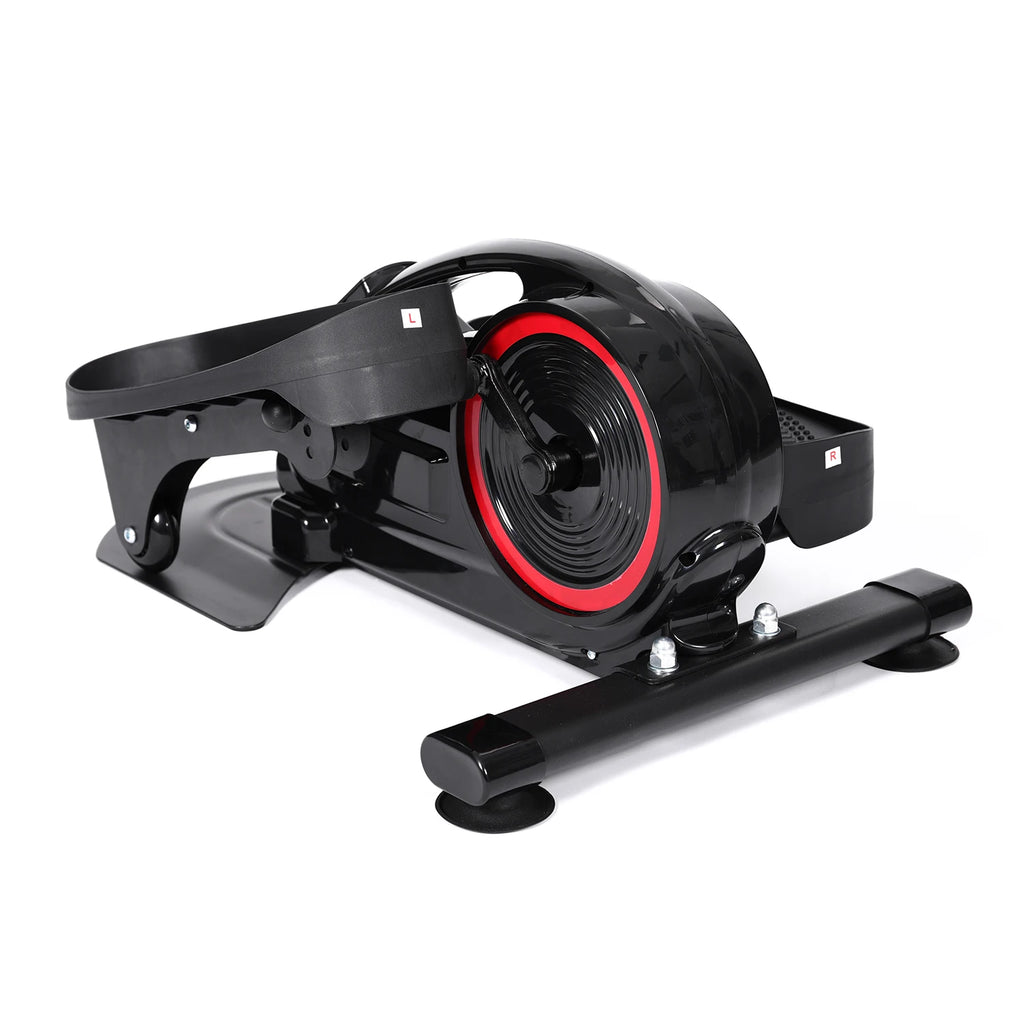 Under The Desk Exercise Bike With Arm Workout And Leg, Floor Elliptical, Quiet & Lightweight Pedal Bike Exerciser