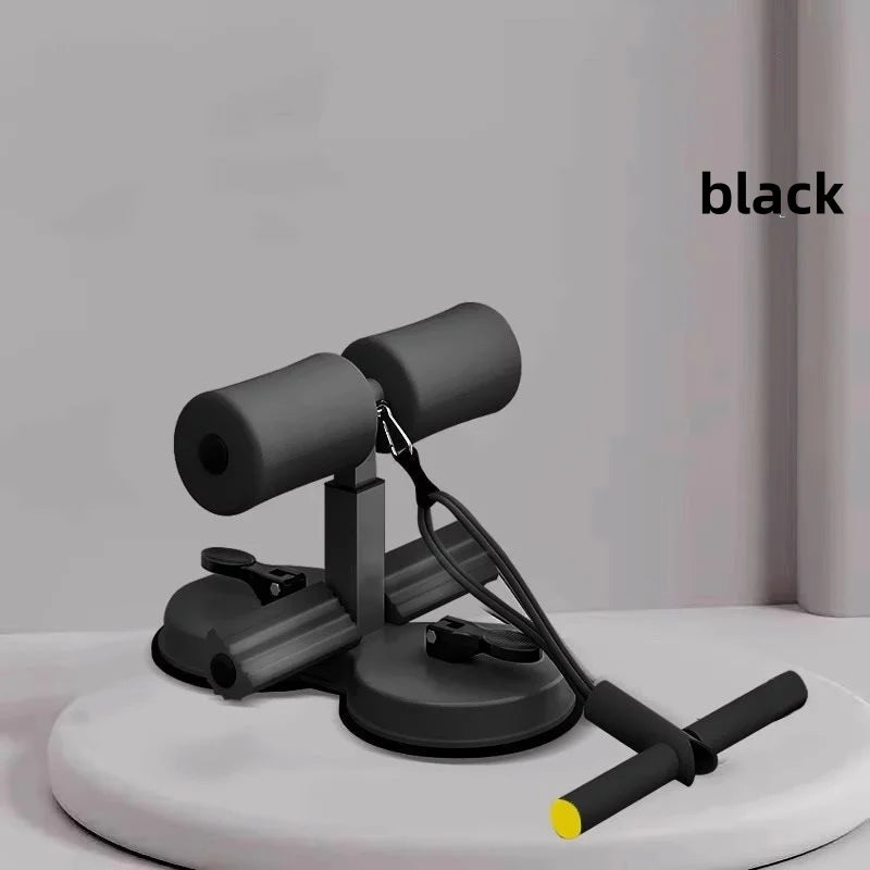 Adjustable Sit-up Aid with Resistance Band Gym Equipment for Home Yoga Abdominal Exercise Core Strength Training Rope Ab Machine