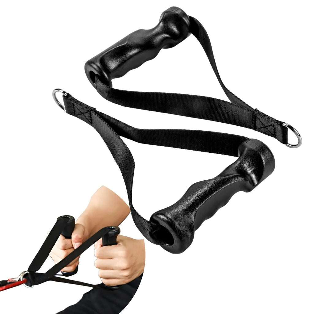 Ergonomics V-Shaped Rowing Bar 360°Rotating V-Handle Biceps Triceps Back Workout T-bar Row Handle LAT Pull Down Cable Machine